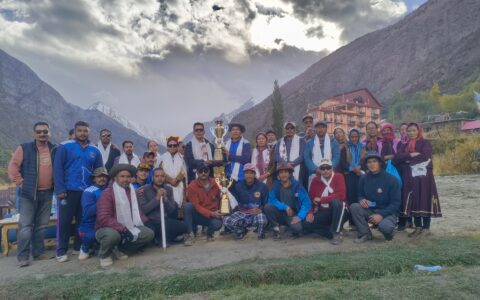 लाहौल प्रीमियर लीग सुपर 7 क्रिकेट प्रतियोगिता में संगम टीम का कब्जा -फाइनल मुकाबला संगम टीम और लला मेमे गोशाल टीम के बीच खेला गया
