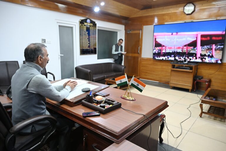 मुख्यमंत्री ने एंटी-चिट्टा वाकाथॉन को किया संबोधितशाहपुर दशहरा उत्सव को राज्य स्तरीय दर्जा देने की घोषणा