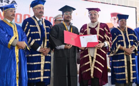 बाहरा विश्वविद्यालय के दीक्षांत समारोह में 577 विद्यार्थियों को प्रदान की गईं डिग्रियां-डिग्रियां नवाचार, उद्यमिता और सामाजिक उत्तरदायित्व का मार्ग प्रशस्त करती हैंः राज्यपाल