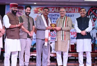 राज्यपाल ने कसौली में नशा मुक्त समाज के निर्माण के लिए ‘संकल्प रथ यात्रा’ का शुभारंभ किया