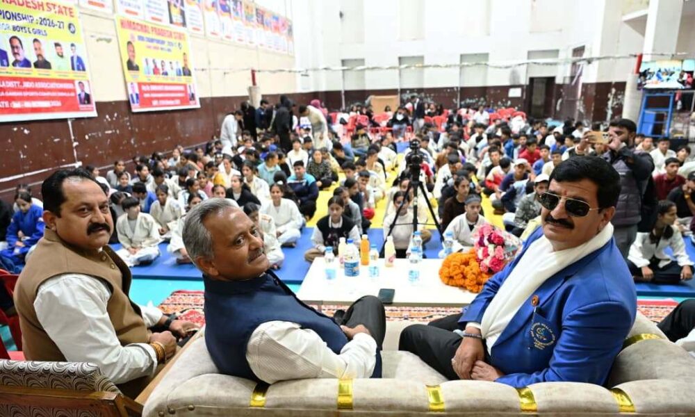 नरेश चौहान ने राज्य स्तरीय कैडेट एवं जूनियर जूडो प्रतियोगिता का शुभारंभ किया