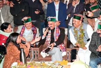 मुख्यमंत्री के आगमन से भटवाड़ी में दिवाली से पहले उत्सव सा माहौल