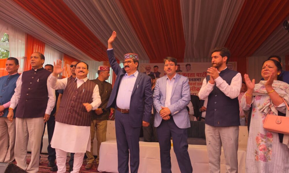 हिमाचल की राजनीति में नासूर बने मुख्यमंत्री सुखविन्दर सिंह सुख्खू: जगत प्रकाश नड्डा