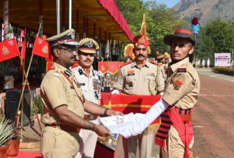 राजस्थान पुलिस के प्रथम बैच के 472 प्रशिक्षु राज्य की सेवा को तैयार- सशस्त्र सीमा बल (SSB), प्रशिक्षण केंद्र शमशी में आयोजित हुआ भव्य पासिंग आउट परेड समारोह