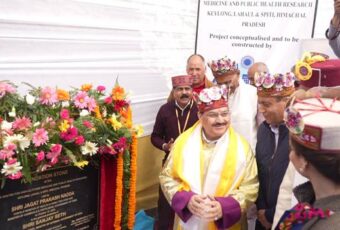 देश में शुगर के 5 करोड़ मरीज -42 करोड़ लोगों की स्क्रीनिंग से हुआ खुलासा-हिमालयी क्षेत्रों की विशिष्ट स्वास्थ्य चुनौतियों के समाधान और निवारक स्वास्थ्य सेवाओं को सुदृढ़ करने में महत्वपूर्ण भूमिका निभाएगा नया अनुसंधान केंद्र: नड्डा