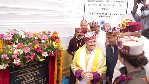 देश में शुगर के 5 करोड़ मरीज -42 करोड़ लोगों की स्क्रीनिंग से हुआ खुलासा-हिमालयी क्षेत्रों की विशिष्ट स्वास्थ्य चुनौतियों के समाधान और निवारक स्वास्थ्य सेवाओं को सुदृढ़ करने में महत्वपूर्ण भूमिका निभाएगा नया अनुसंधान केंद्र:  नड्डा